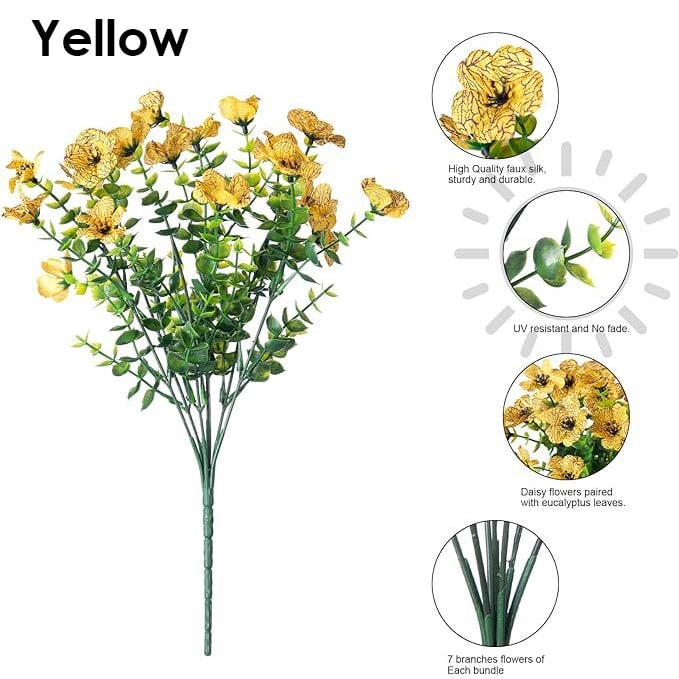 💥Only $1.98Last Day Promotion!🌺UV Resistant Colorful Artificial Flower🌺
