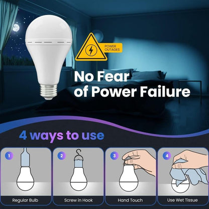 🔥Last Day 49% OFF✨Rechargeable Emergency Light Bulbs💡